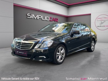 Mercedes classe e 350 cdi blueefficiency avantgarde executive a entretien complet occasion montreuil (porte de vincennes)(75)...