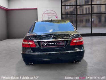Mercedes classe e 350 cdi blueefficiency avantgarde executive a entretien complet occasion montreuil (porte de vincennes)(75)...