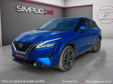 Nissan qashqai 2021 n'connecta mild hybrid 158 ch xtronic hayon elec sellerie mixte cuir/tissu camera 360 gps equiv tekna......