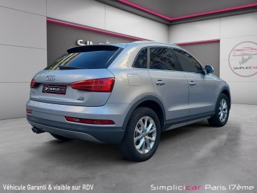 Audi q3 q3 2.0 tdi 184 ch s tronic 7 quattro ambiente occasion paris 17ème (75)(porte maillot) simplicicar simplicibike france