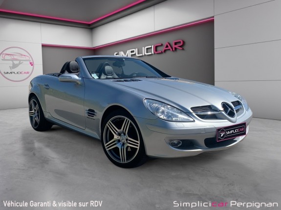 Mercedes slk 200 kompressor 163cv amg line / suivi complet / garantie 12 mois occasion simplicicar perpignan  simplicicar...