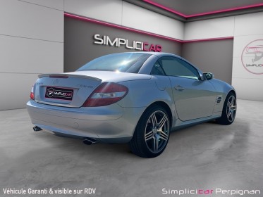 Mercedes slk 200 kompressor 163cv amg line / suivi complet / garantie 12 mois occasion simplicicar perpignan  simplicicar...