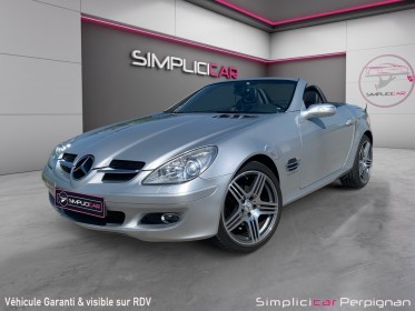 Mercedes slk 200 kompressor 163cv amg line / suivi complet / garantie 12 mois occasion simplicicar perpignan  simplicicar...