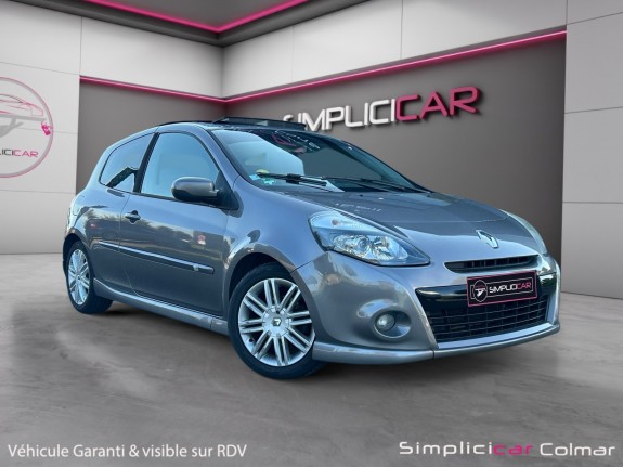 Renault clio iii 1.6 16v 128 gt toit ouvrant garantie 12 mois occasion simplicicar colmar simplicicar simplicibike france