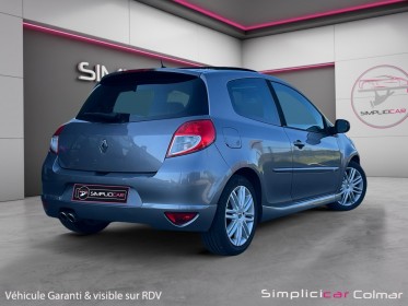 Renault clio iii 1.6 16v 128 gt toit ouvrant garantie 12 mois occasion simplicicar colmar simplicicar simplicibike france