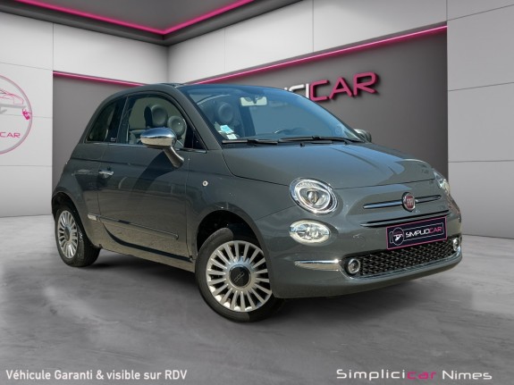 Fiat 500c serie 4 1.2 69 ch lounge - radar de recul - bluetooth - garantie 12 mois occasion simplicicar nimes - rb auto...