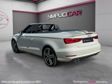 Audi a3 cabriolet 1.8 tfsi 180 ambition luxe s-tronic - bang  olufsen - caméra - garantie 12 mois occasion simplicicar nimes...
