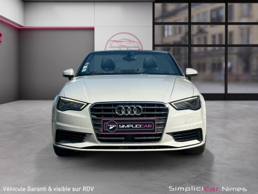 Audi a3 cabriolet 1.8 tfsi 180 ambition luxe s-tronic - bang  olufsen - caméra - garantie 12 mois occasion simplicicar nimes...