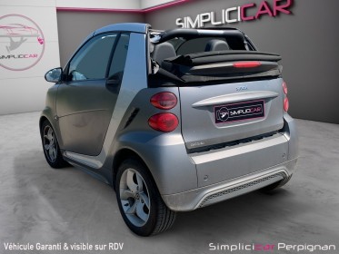 Smart fortwo cabrio smart  1.0 84ch passion softouch / edition city bean / cuir intérieur / entretien smart / garantie 12...