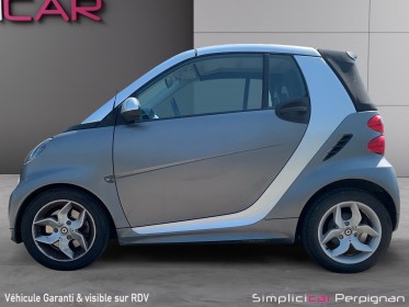 Smart fortwo cabrio smart  1.0 84ch passion softouch / edition city bean / cuir intérieur / entretien smart / garantie 12...