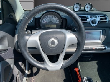 Smart fortwo cabrio smart  1.0 84ch passion softouch / edition city bean / cuir intérieur / entretien smart / garantie 12...