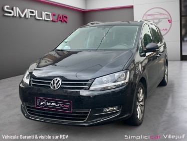 Volkswagen sharan 2.0 tdi 140 fap bluemotion technology carat dsg6, radar de recul, aide au stationnement, garantie 12 mois...