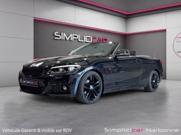 Bmw serie 2 cabriolet f23 218d 150 ch bva8 m sport lci2 harman kardon caméra entretien full bmw garantie 12 mois occasion...