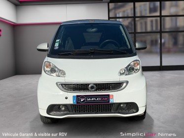 Smart fortwo 1.0 mhd cabriolet - bluetooth - clim - gps - garantie 12 mois occasion simplicicar nimes - rb auto simplicicar...