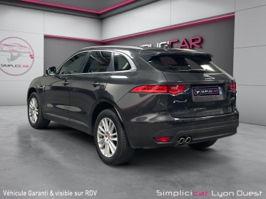 Jaguar f-pace 2.0 d - 180 ch awd bva8 portfolio - entretien complet constructeur - garantie 12 mois occasion simplicicar lyon...