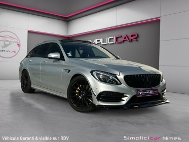 Mercedes classe c break 220 bluetec sportline - toit ouvrant - burmester - caméra - kit amg - garantie 12 mois occasion...
