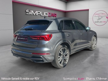 Audi q3 q3 45 tfsi 245 ch s tronic 7 quattro s line - full options-entretien audi-garantie 12 mois occasion paris 17ème...