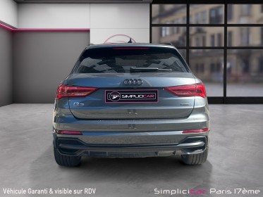 Audi q3 q3 45 tfsi 245 ch s tronic 7 quattro s line - full options-entretien audi-garantie 12 mois occasion paris 17ème...