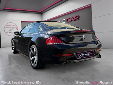 Bmw serie 6 e63 635d 286 ch a / garantie de 12 mois / entretiens bmw occasion simplicicar rouen simplicicar simplicibike france