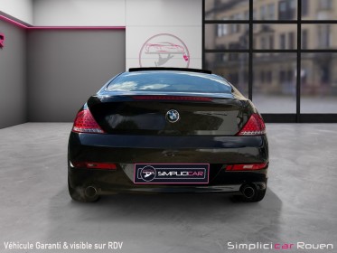 Bmw serie 6 e63 635d 286 ch a / garantie de 12 mois / entretiens bmw occasion simplicicar rouen simplicicar simplicibike france