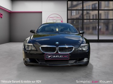 Bmw serie 6 e63 635d 286 ch a / garantie de 12 mois / entretiens bmw occasion simplicicar rouen simplicicar simplicibike france