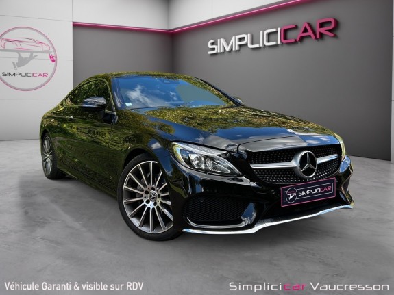 Mercedes classe c coupe 220 d 9g-tronic sportline occasion simplicicar vaucresson simplicicar simplicibike france