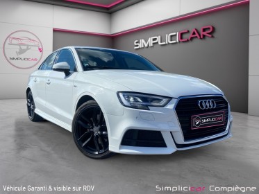 Audi a3 berline 35 tdi 150 s tronic 7 s line - suivi audi - camera -  carplay / android auto - key less - faible km occasion...