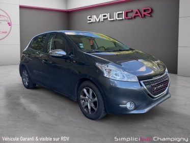 Peugeot 208 1.2 vti 82ch bvm5 style - climatisation - courroie de distribution neuve occasion champigny-sur-marne (94)...