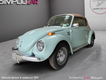 Volkswagen coccinelle 1303 cabriolet 1600 cc 44ch / moteur refait à neuf / capote neuve / garantie  3 mois occasion...