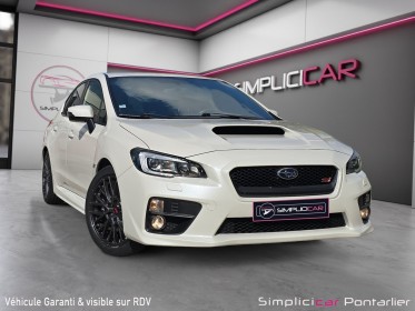 Subaru wrx sti boxer essence 2.5t 300 s club / toit ouvrant occasion simplicicar pontarlier simplicicar simplicibike france