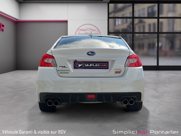 Subaru wrx sti boxer essence 2.5t 300 s club / toit ouvrant occasion simplicicar pontarlier simplicicar simplicibike france