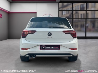 Volkswagen polo 2.0 tsi 207 ss dsg7 gti occasion cannes (06) simplicicar simplicibike france