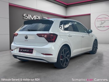 Volkswagen polo 2.0 tsi 207 ss dsg7 gti occasion cannes (06) simplicicar simplicibike france