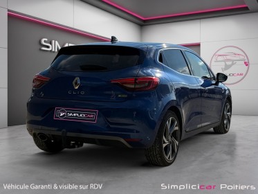 Renault clio v tce 140 - 21n r.s. line attelage carplay caméra de recul garantie 12 mois occasion simplicicar poitiers...