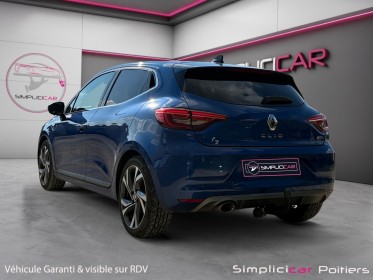 Renault clio v tce 140 - 21n r.s. line attelage carplay caméra de recul garantie 12 mois occasion simplicicar poitiers...