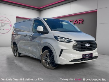 Ford transit custom fourgon 300 l1 2.0 ecoblue 150 ch limited attelage sieges chauffants volant chauffant tva...