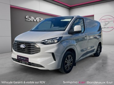 Ford transit custom fourgon 300 l1 2.0 ecoblue 150 ch limited attelage sieges chauffants volant chauffant tva...