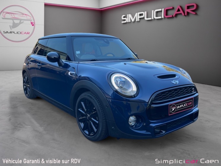 Mini hatch 3 portes f56 cooper s 192 ch bva6 red hot chili sièges chauffants / toit ouvrant / tête haute garantie 12 mois...