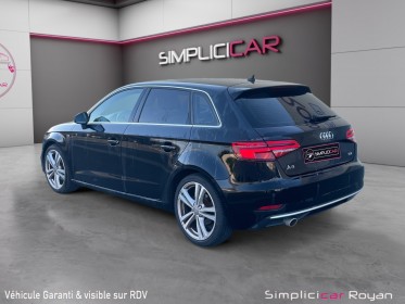 Audi a3 sportback 1.6 tdi 116 ch s tronic 7 rapports s line entretien à jour / garantie 12 mois occasion simplicicar royan...