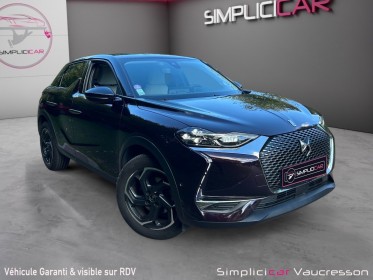 Ds ds3  crossback puretech 130ch 1.2 grand chic occasion simplicicar vaucresson simplicicar simplicibike france