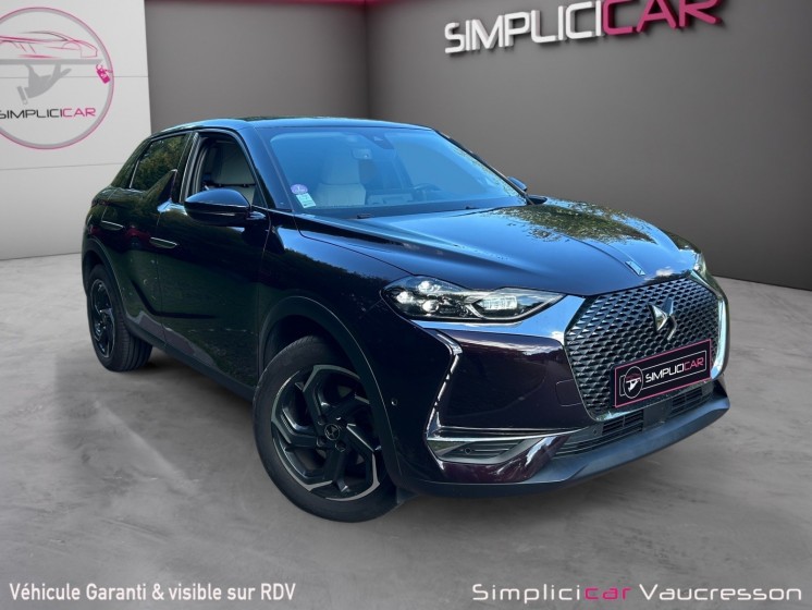 Ds ds3 crossback puretech 130ch 1.2 grand chic occasion simplicicar vaucresson simplicicar simplicibike france Ds ds3 crossback puretech 130ch 1.2 grand chic occasion simplicicar vaucresson simplicicar simplicibike france