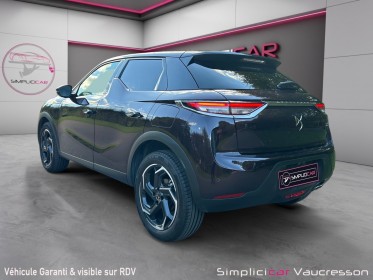 Ds ds3  crossback puretech 130ch 1.2 grand chic occasion simplicicar vaucresson simplicicar simplicibike france