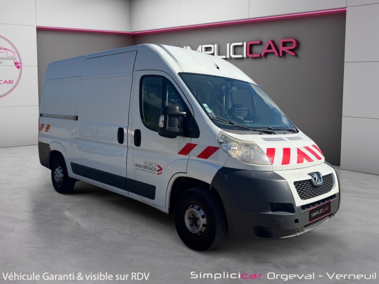 Peugeot boxer fourgon confort 333 l2h2 2.2 hdi 110 ch occasion simplicicar orgeval  simplicicar simplicibike france