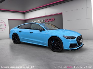 Audi a7  3.0 tfsi v6 24v gpf mild hybrid 340cv s-line / trÈs bien optionnÉes / covering bleu miami / prÉparation...