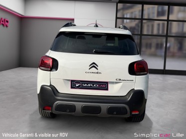 Citroen c3 aircross 130 ss eat6 shine suivi constructeur ,camera 360/ apple carplay occasion simplicicar lille  simplicicar...