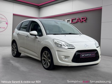 Citroen c3 vti 120 airdream exclusive occasion simplicicar strasbourg simplicicar simplicibike france