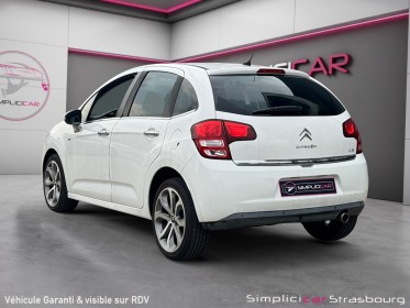 Citroen c3 vti 120 airdream exclusive occasion simplicicar strasbourg simplicicar simplicibike france