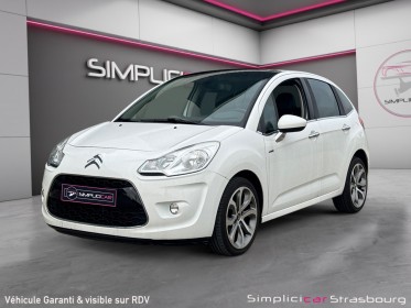 Citroen c3 vti 120 airdream exclusive occasion simplicicar strasbourg simplicicar simplicibike france