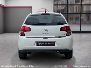Citroen c3 vti 120 airdream exclusive occasion simplicicar strasbourg simplicicar simplicibike france