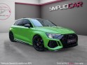 Audi rs3 sportback 2.5 tfsi 400 s tronic 7 quattro - toit ouvrant - sièges chauffants - bang  olufsen - garantie 12 mois...